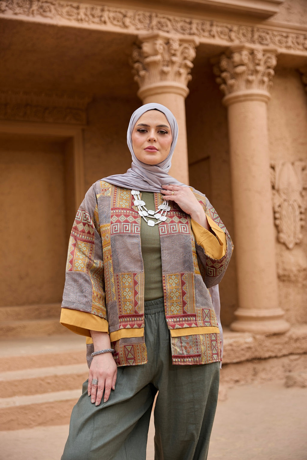 The Geometric kimono-Desert Mosaic