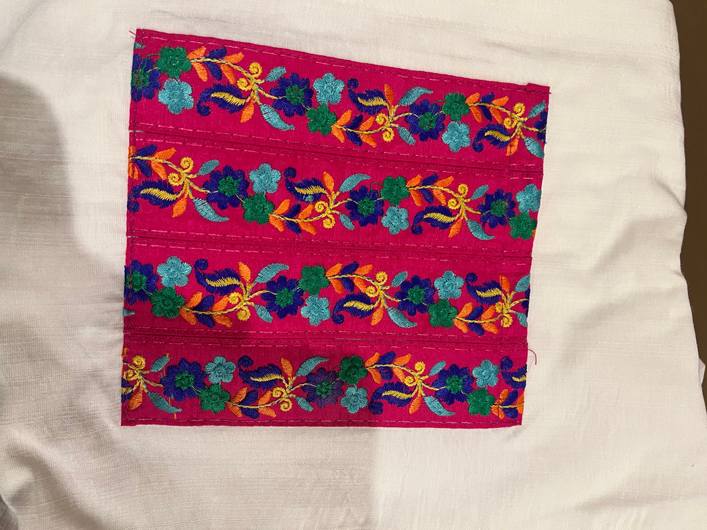Embroidery kimono