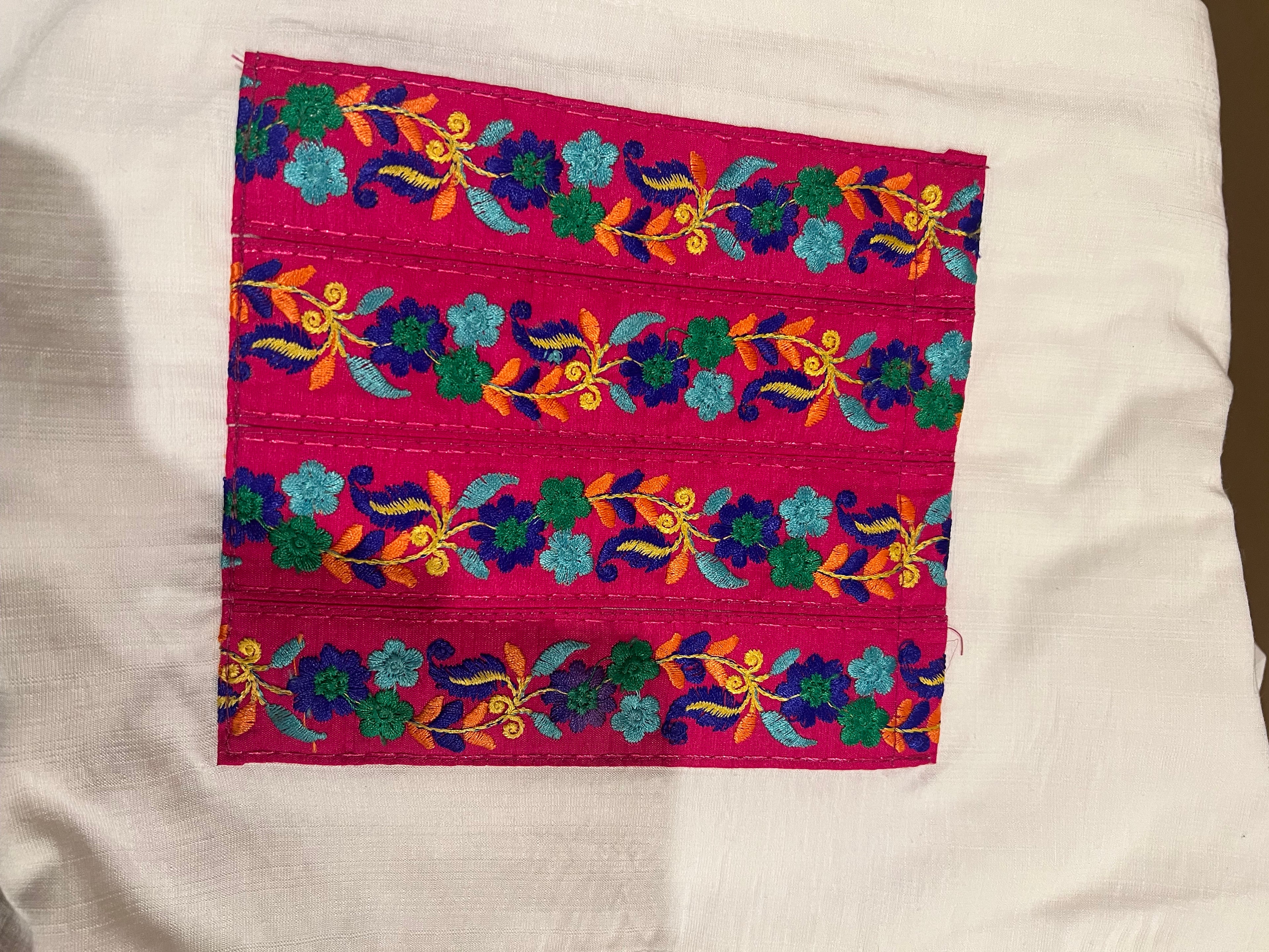 Embroidery kimono