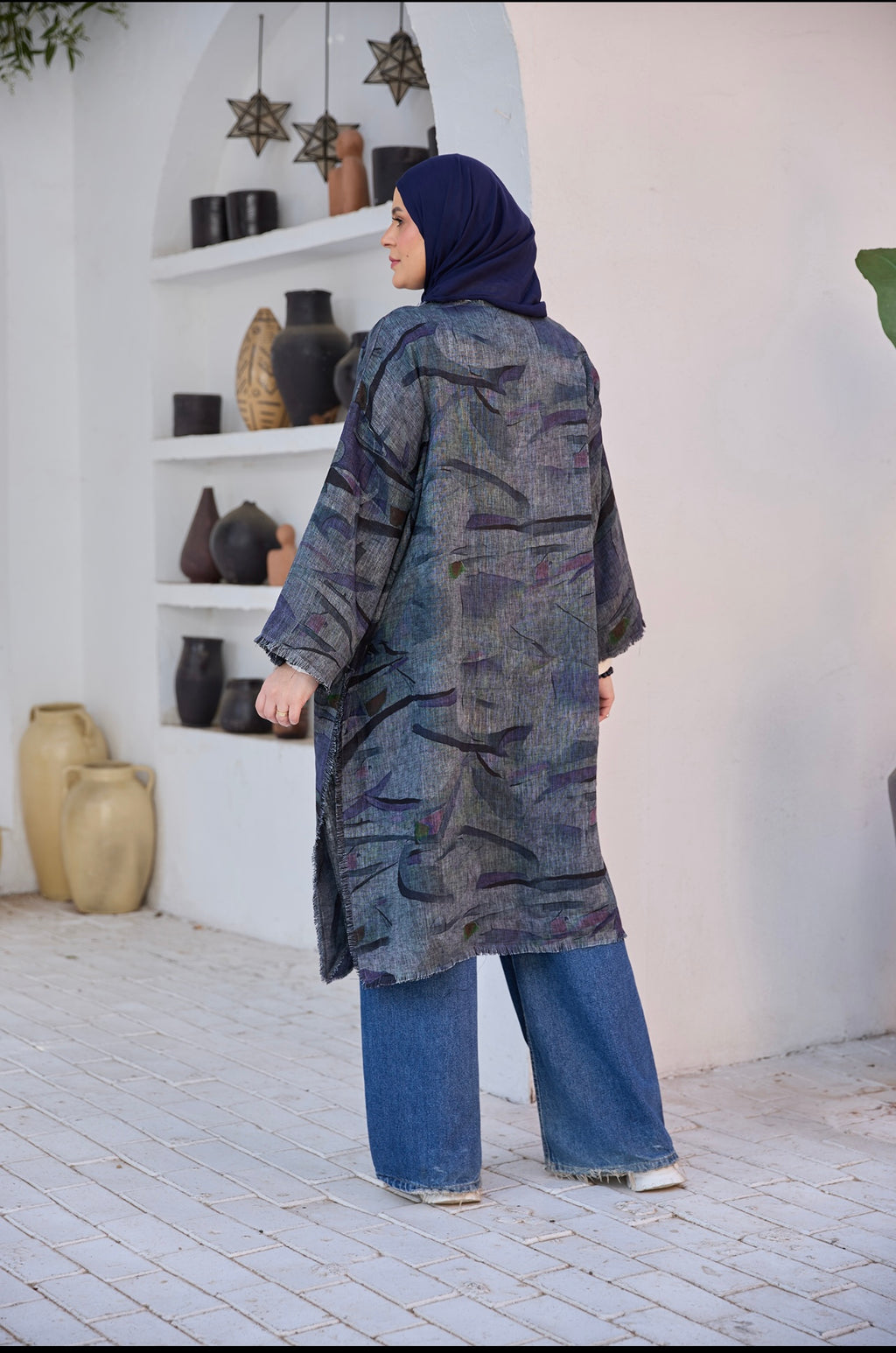 Kimono  - Winter Sky