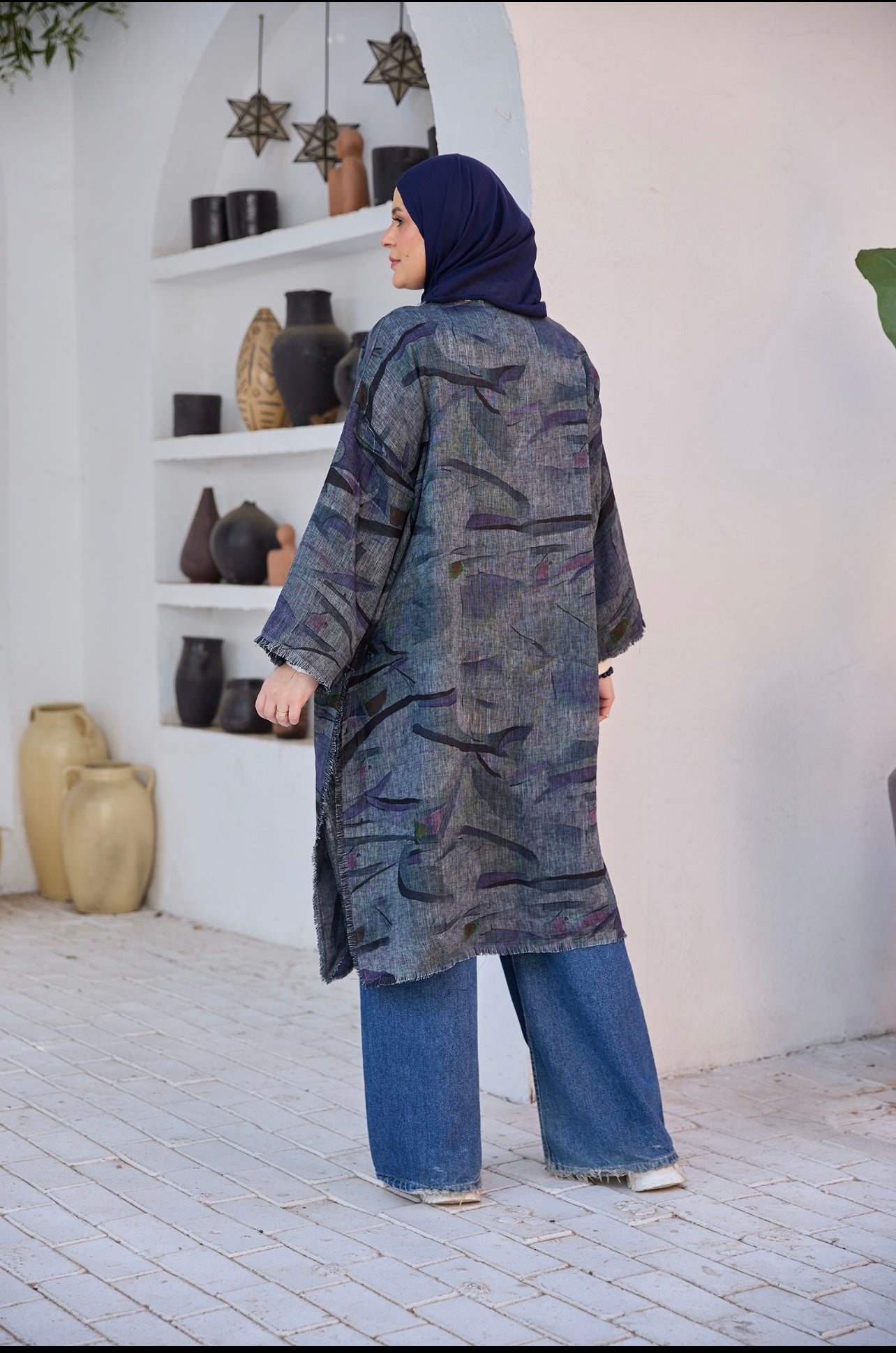 Kimono  - Winter Sky