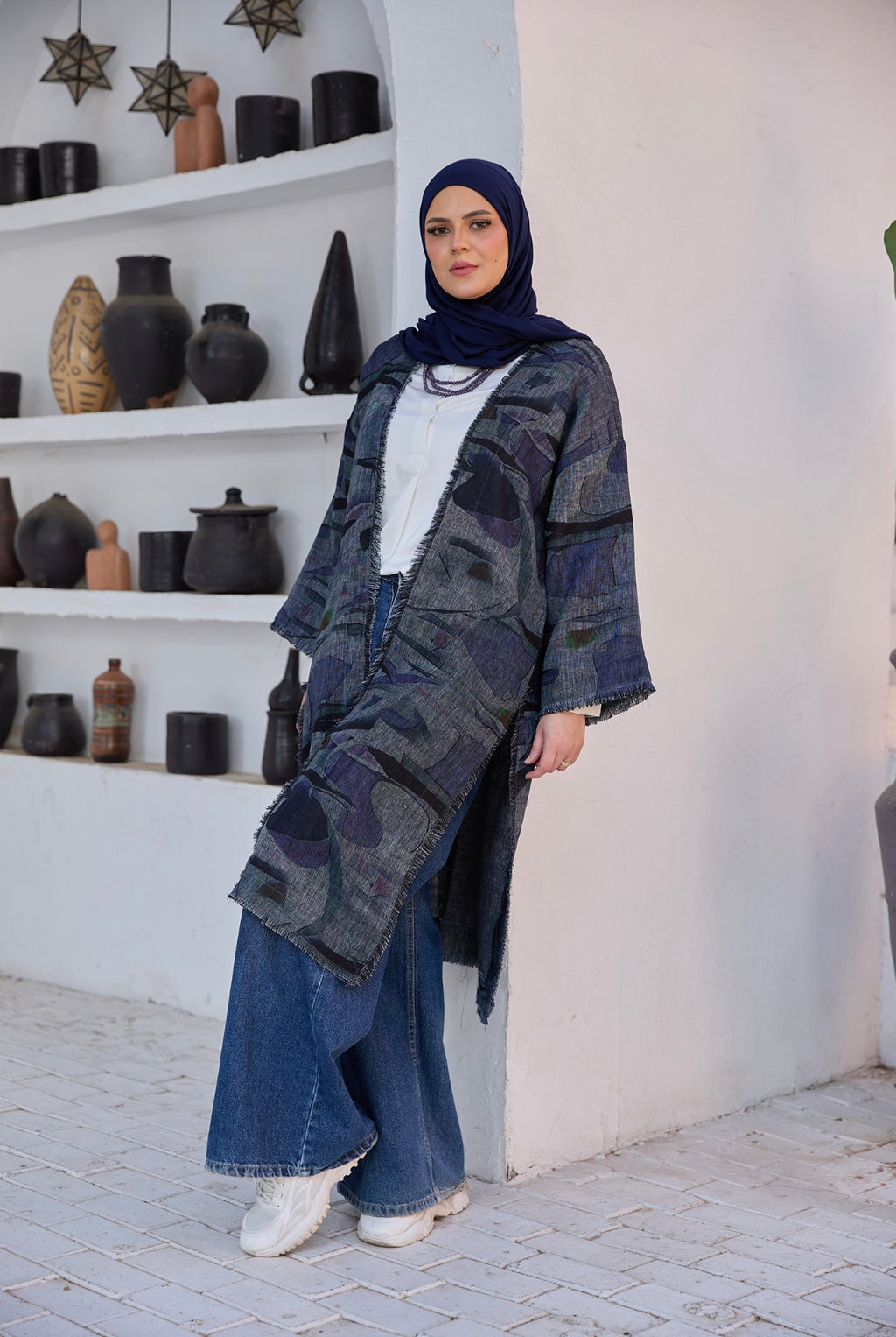 Kimono  - Winter Sky