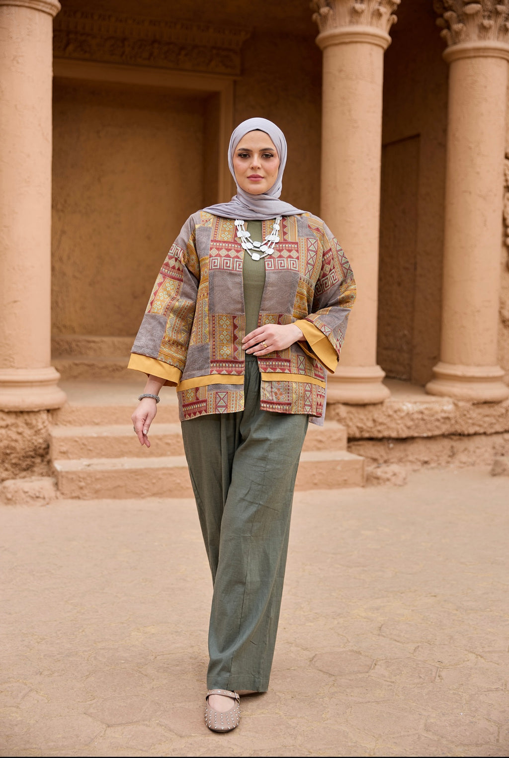 The Geometric kimono-Desert Mosaic