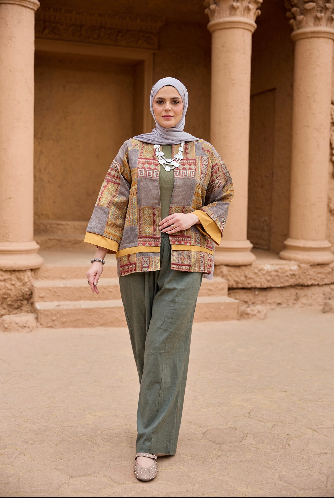 The Geometric kimono-Desert Mosaic