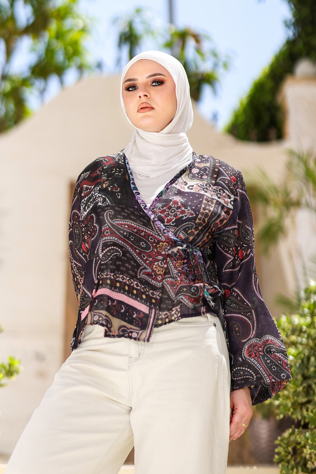 Wrap Kimono - Berry