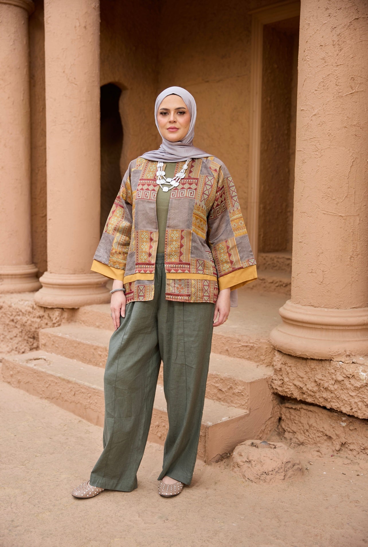 The Geometric kimono-Desert Mosaic